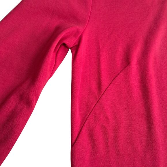 NWT Talbots Dress Red Bow 3/4 Sleeve Sheath Classic Preppy Women's Small - Picture 4 of 10